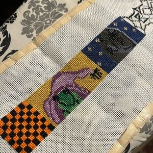 Colorful Needlepoint Canvas